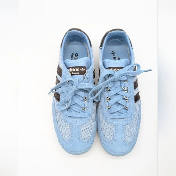 Adidas Wales Bonner SL76 Ash Blue Sneakers Size Womens 7.5 - Picture 2 of 14